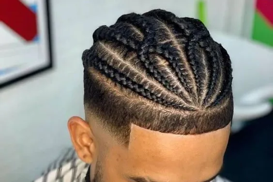 Men — Cornrows & Stitch Braids at SS BRAIDS GH (ssbraidsgh) Accra