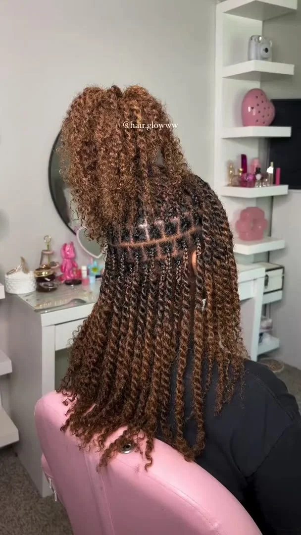 Neat rope Senegalese twists protective styling — photo 3 at SS BRAIDS GH Accra